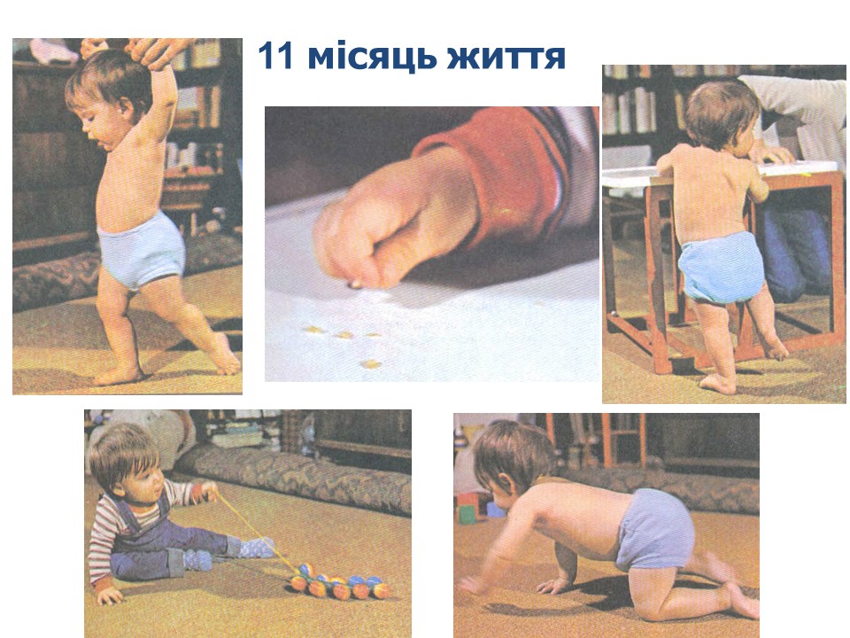 Фото дитини в 11-й місяць життя